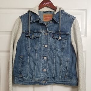 Levi's Hybrid Denim Jean Jacket Women's Large